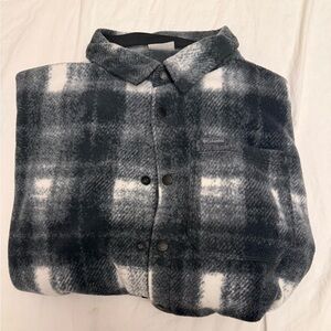 Columbia Gray Fleece Jacket